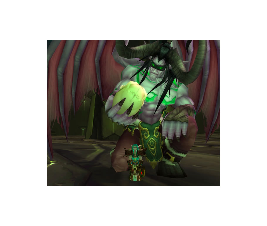 Illidan down!