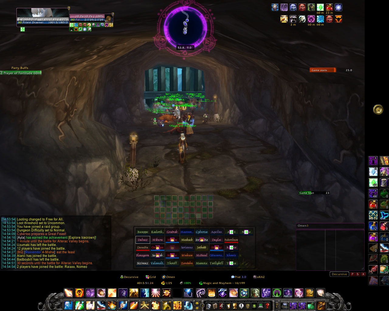 33 Raid Healing UIs