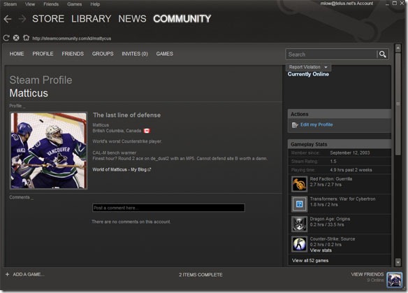steam