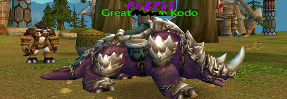 How to be a Purple Kodo