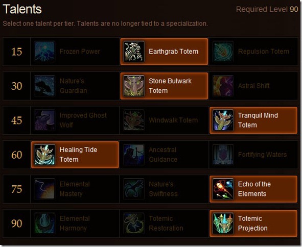 Shaman Healing Talents for MoP &ndash; Choose Wisely!